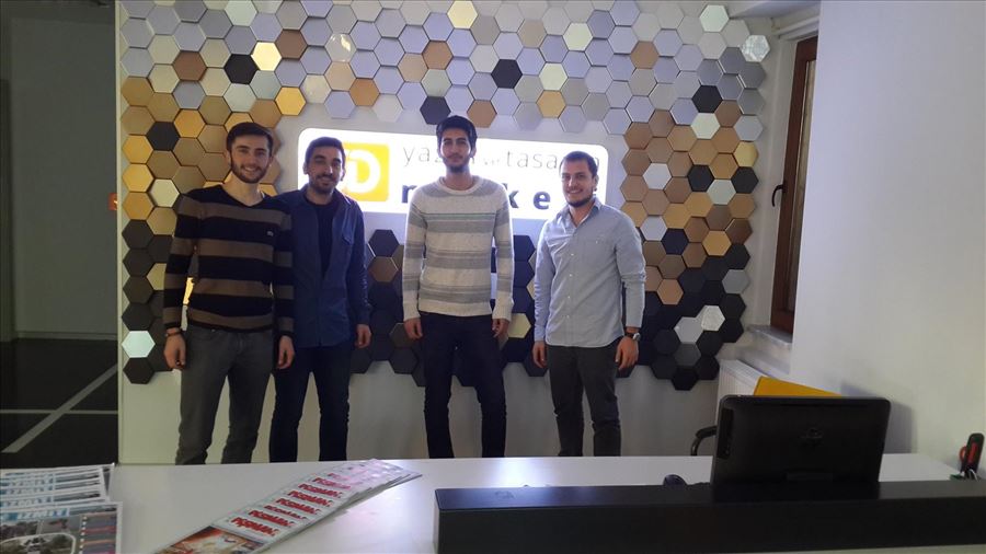 Kocaeli Üniversitesi Mekatronik Mühendisliği 3D Yazıcı ve Tasarım Merkezinde